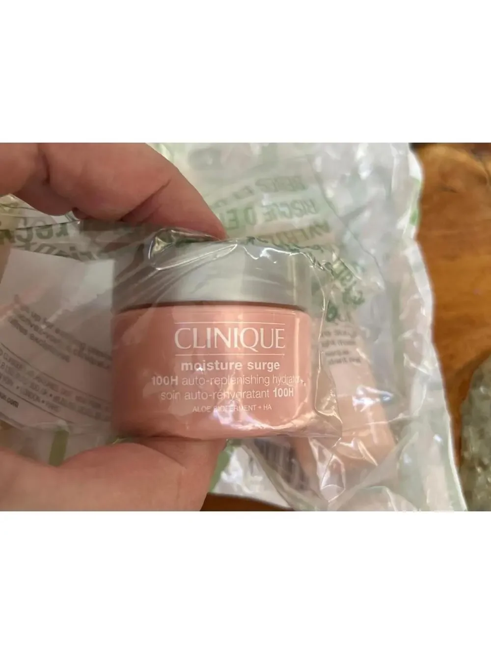 Clinique Moisture Surge Skincare Set with Floral Pouch